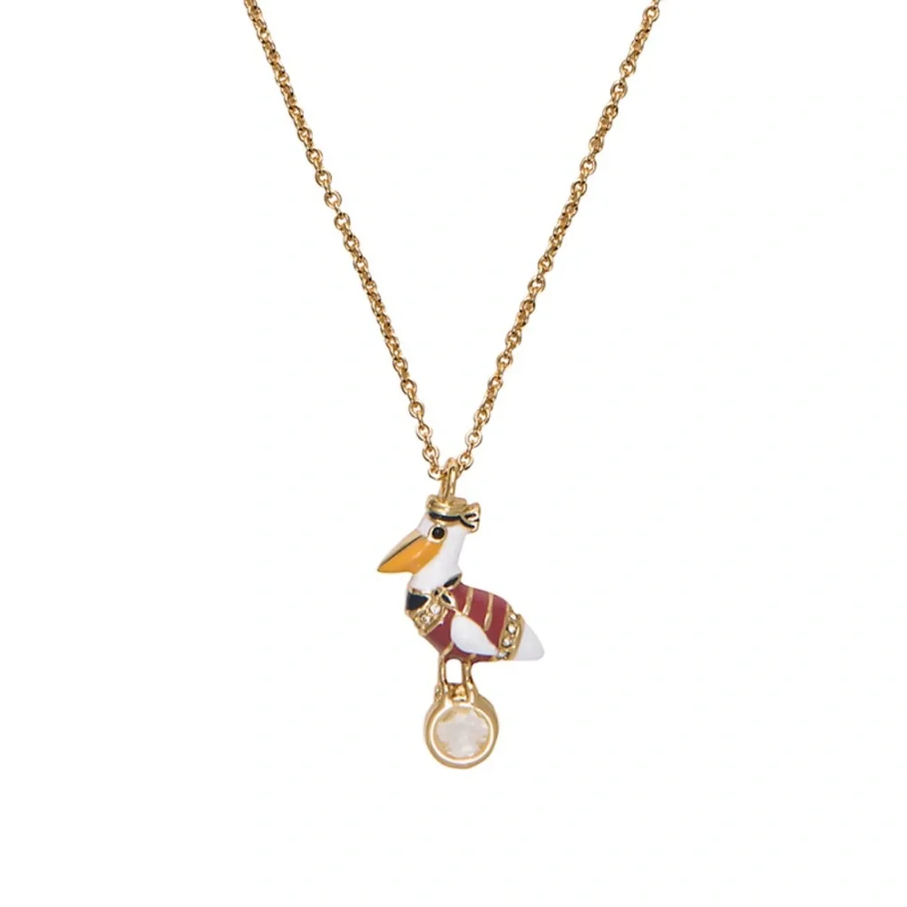 KATE SPADE • Taking Flight Pelican Necklace
